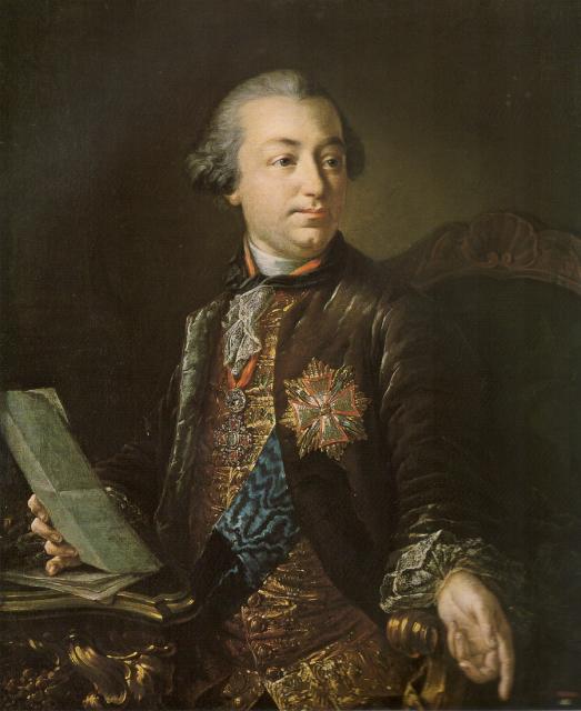 Лосенко А.П. Портрет И.И.Шувалова. 1760.  ГРМ